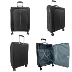 Delsey Grande valise souple Caracas TSA 78cm