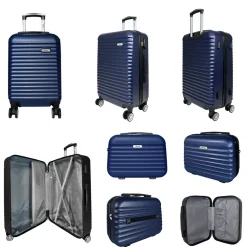 Truck Lot 3 valises plus 1 vanity rigides ABS