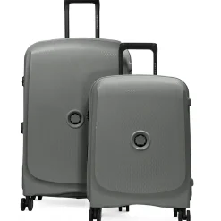 Delsey Lot 2 valises rigides Beaumont cabine 55cm et soute extensible 71cm TSA