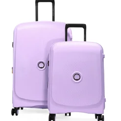 Delsey Lot 2 valises rigides Beaumont cabine 55cm et soute extensible 71cm TSA