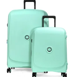 Delsey Lot 2 valises rigides Beaumont cabine 55cm et soute extensible 76cm TSA