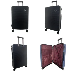 David Jones Lot 3 valises rigides dont 1 valise cabine ABS TSA
