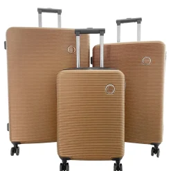 David Jones Lot 3 valises rigides dont 1 valise cabine ABS TSA
