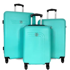 David Jones Lot 3 valises rigides dont 1 valise cabine ABS