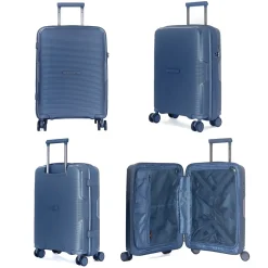 David Jones Lot 3 valises rigides dont 1 valise cabine TSA PETE