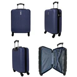 Truck Lot 3 valises rigides dont 1 valise cabine ABS