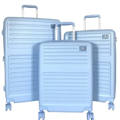 David Jones Lot 3 valises rigides extensibles dont 1 cabine TSA