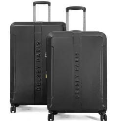 Delsey Lot 2 valises rigides extensibles Départ 65cm et 75cm TSA