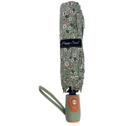 Femme Bleucerise Parapluie pliable avec ouverture et fermeture automatique Happy Swan