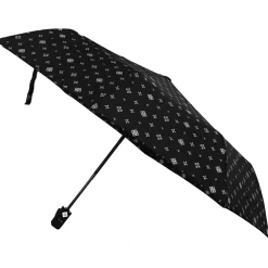 Femme Bleucerise Parapluie pliable avec ouverture et fermeture automatique Happy Swan