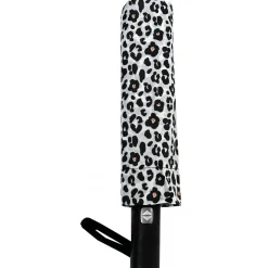 Femme Bleucerise Parapluie pliable avec ouverture et fermeture automatique Happy Swan