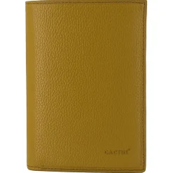 Femme Cactus Portefeuille cuir de vachette anti-RFID