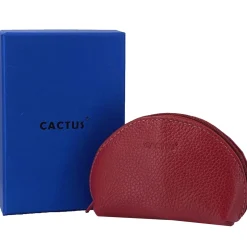 Femme Cactus Porte-monnaie cuir de vachette