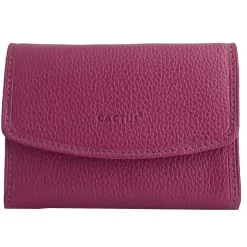 Femme Cactus Porte-monnaie cuir de vachette anti-RFID