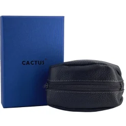 Homme Cactus Porte-monnaie cuir de vachette