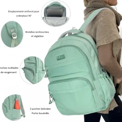 Les Sacs de K'rlot Sac à dos porte-ordinateur les sacs de K'rlot 16