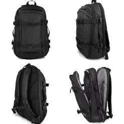 Bleucerise Sac à dos porte-ordinateur Aoking Bleu Cerise 16''