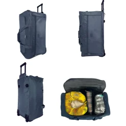 Degré Sac de voyage avec roulettes 70L polyester taille M 64cm