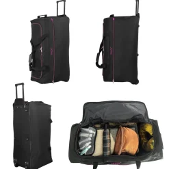 Truck Sac de voyage avec roulettes 76L polyester taille L 75.50cm