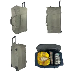 Truck Sac de voyage avec roulettes 70L polyester taille M 64cm