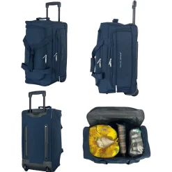 David Jones Sac de voyage cabine avec roulettes 34L polyester taille S 52cm