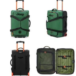Jeep Sac de voyage cabine avec roulettes 41L JS005A polyester taille S 55cm