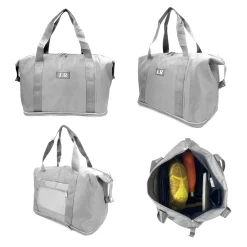 Bleucerise Sac de voyage week-end 21L déperlant Bleu Cerise sans roulettes