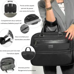 David Jones Serviette porte-ordinateur 16