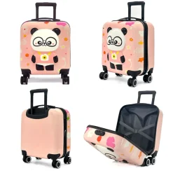 Les Sacs de K'rlot Valise cabine rigide enfant motif 3D Les Sacs de K'rlot 46cm